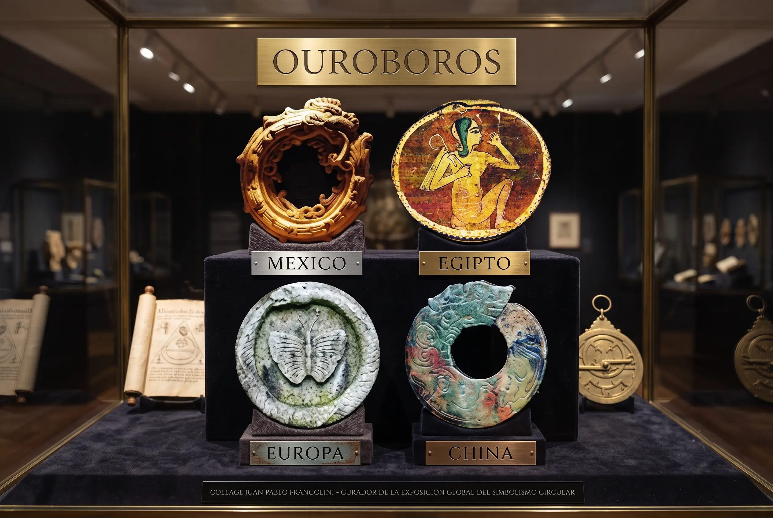 Ouroboros Mexico, Egipto, Europa, China
