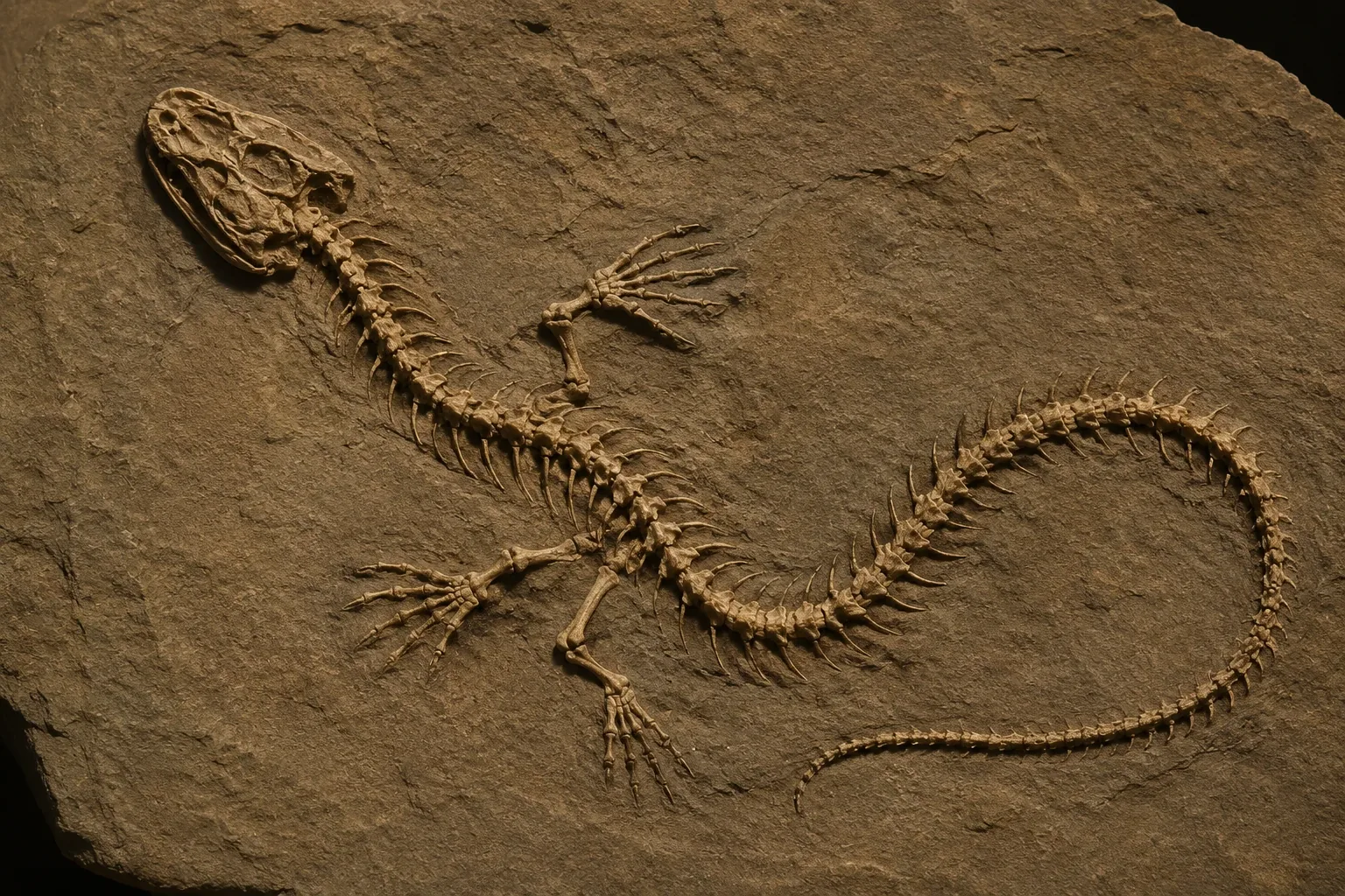 Fósil serpiente Burma