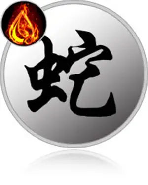 Serpiente de fuego - calendario chino
